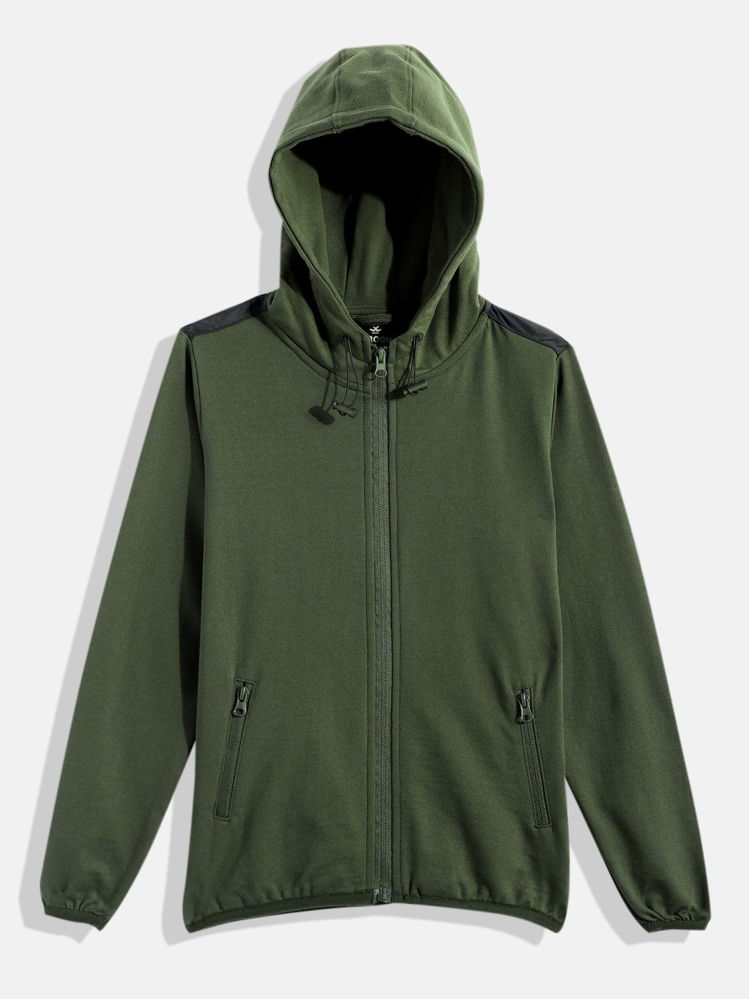WROGN YOUTH Boys Olive Green Hooded Sweatshirt-picture-37