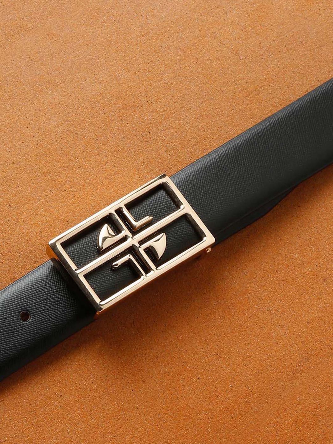 LOUIS STITCH Men Black Leather Formal Belt-picture-11