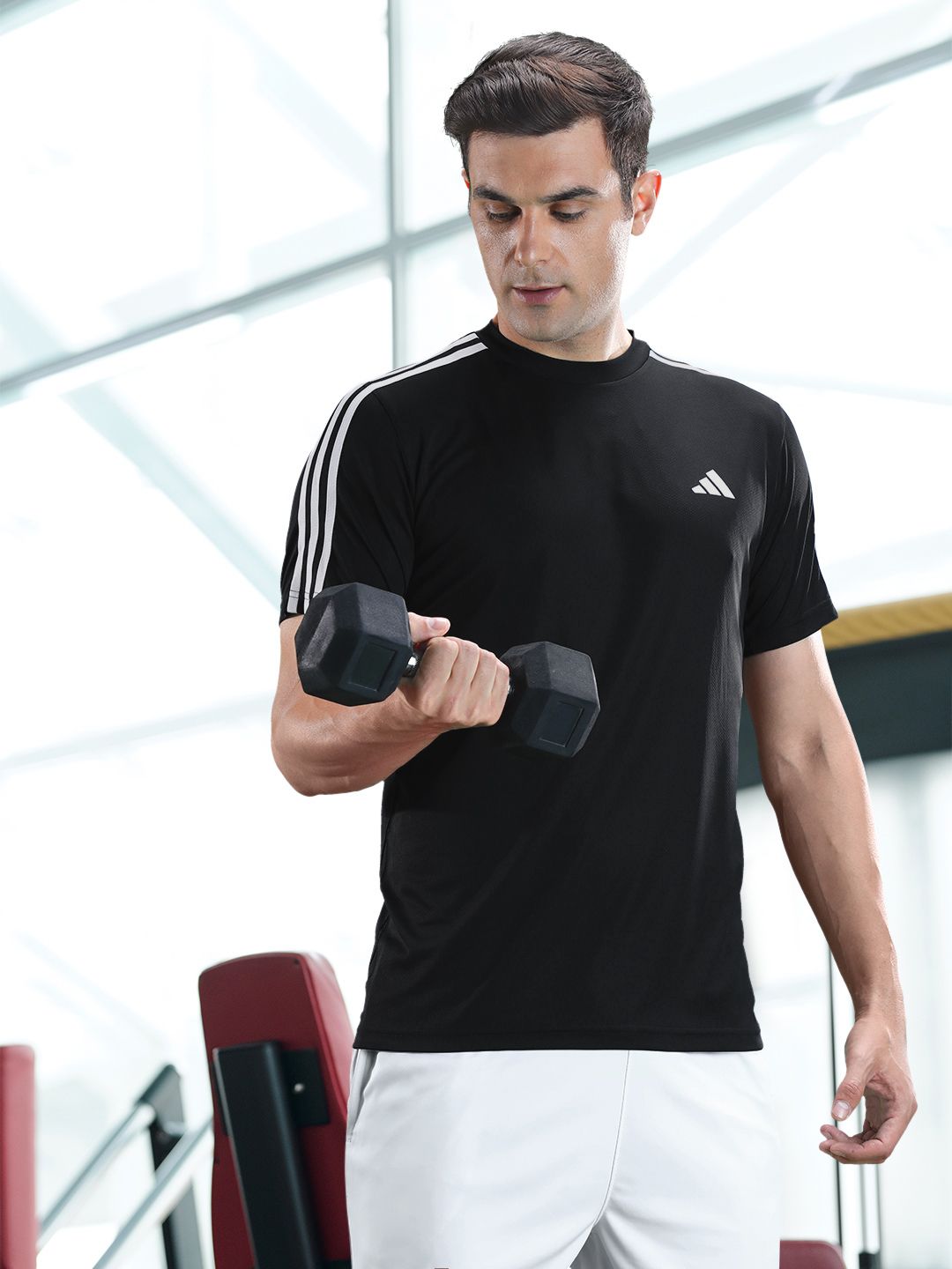 ADIDAS Train Essential 3-Striped T-shirt-picture-11