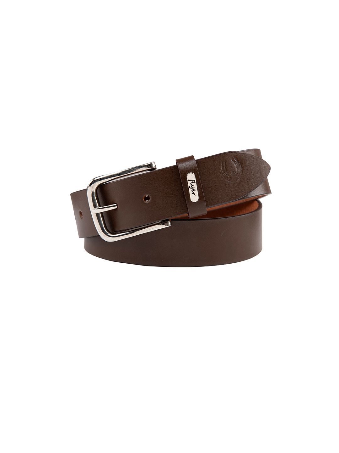 Flyer Men Brown Leather Formal Belt-picture-37