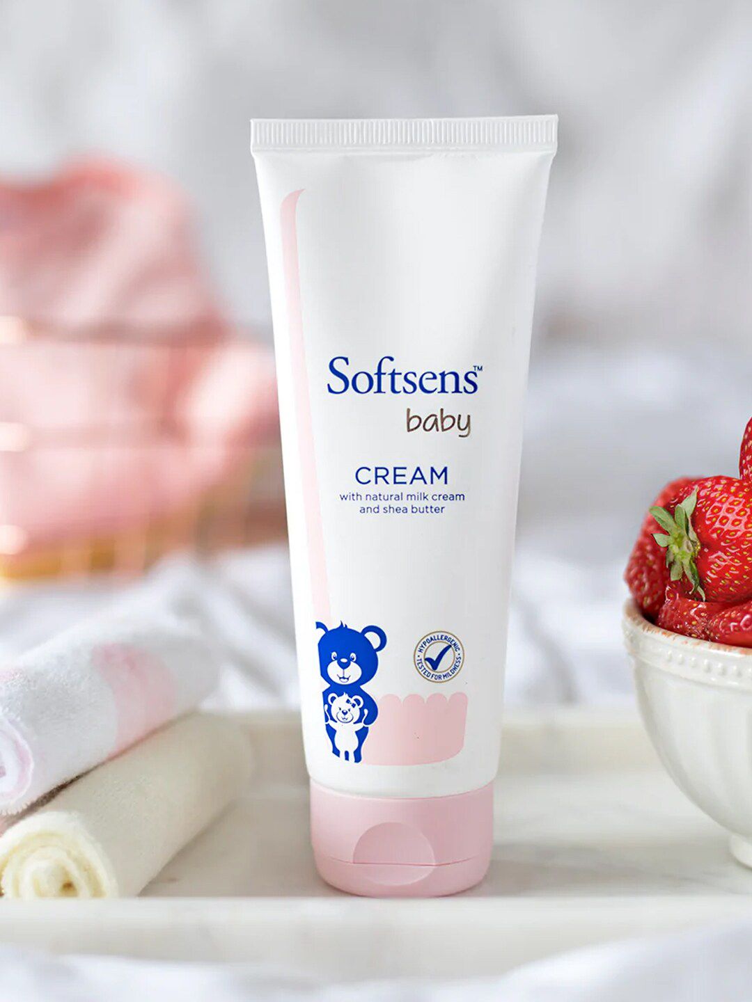 Softsens Baby Natural Milk Cream & Shea Butter Face & Body Cream 100g-picture-12
