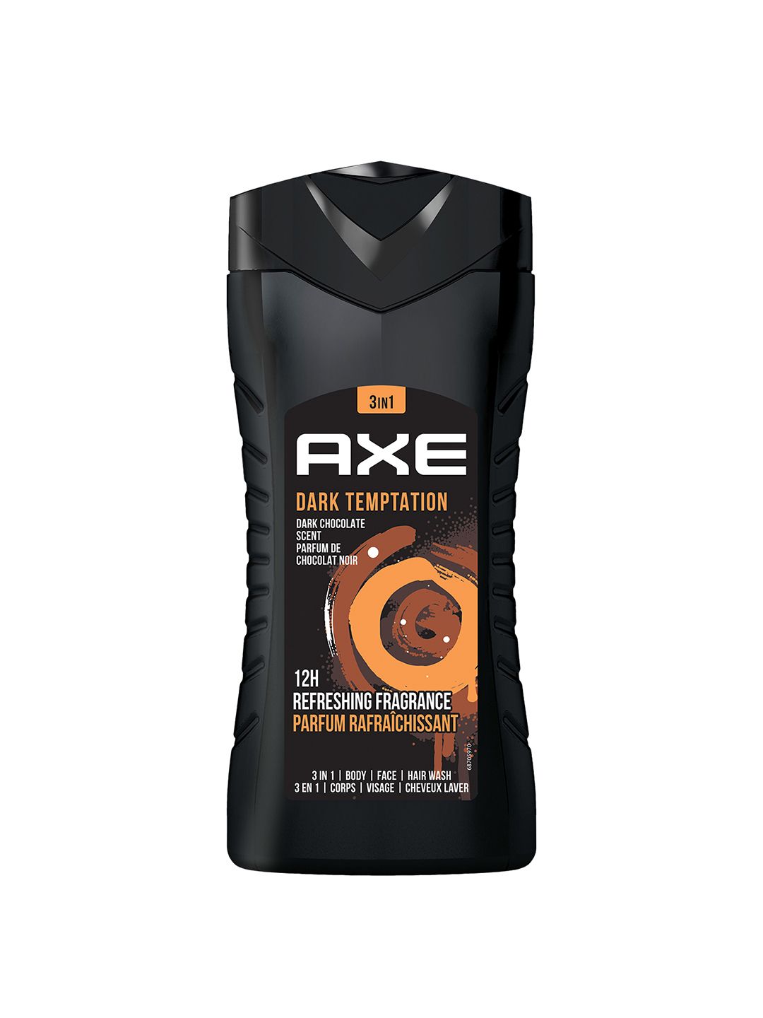 AXE Men Dark Temptation 3-In-1 Face, Hair & Body Wash with Long-Lasting Fragrance - 250ml-image-31