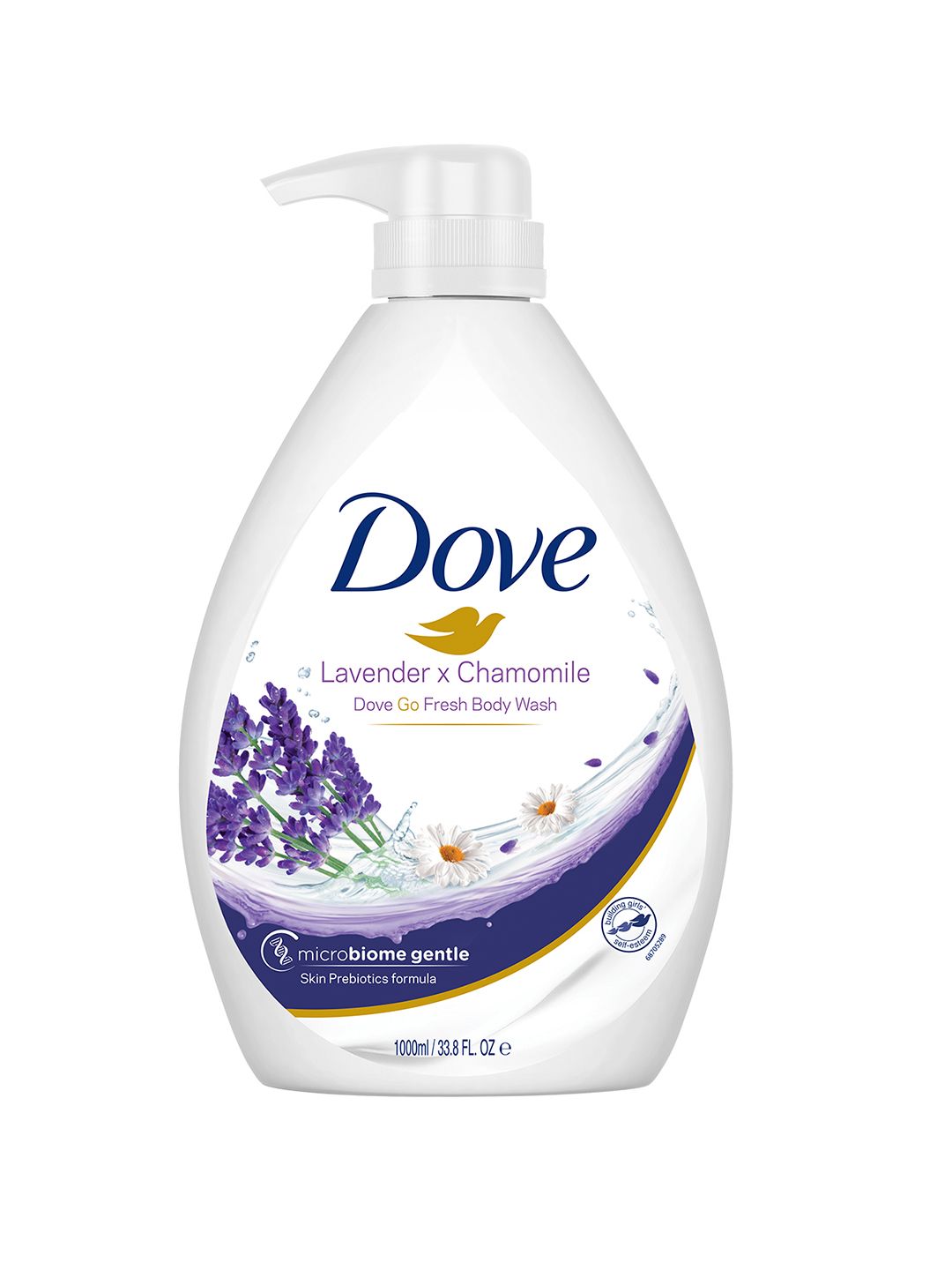 Dove Lavender & Chamomile Go Fresh Microbiome Gentle Body Wash - 1L