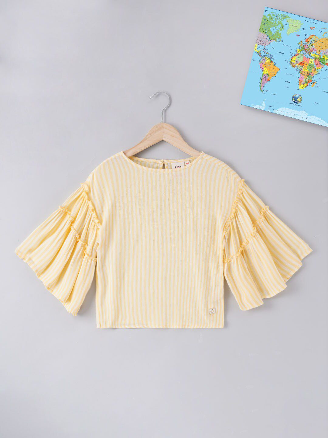 Ed-a-Mamma Yellow Striped Top-picture-15