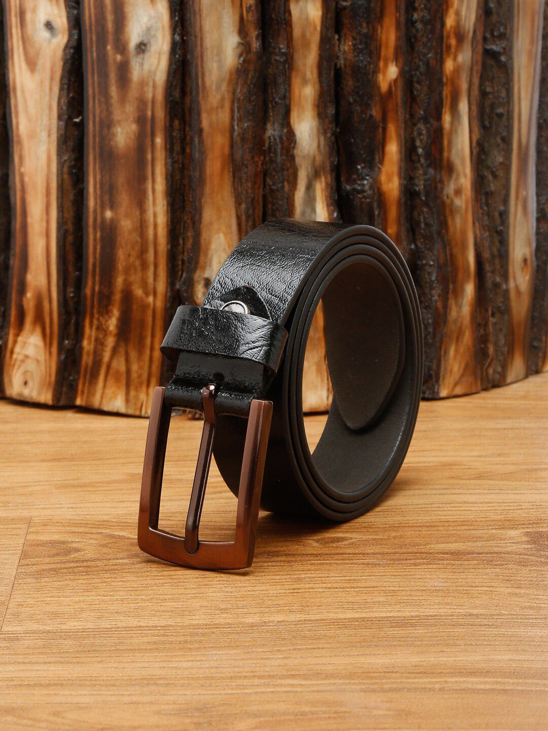 MUTAQINOTI Men Black Leather Formal Belt-picture-30