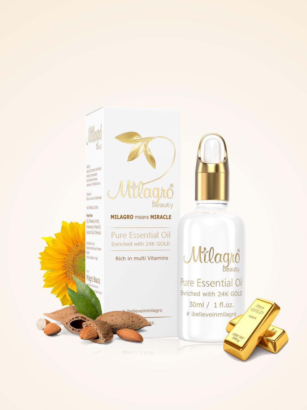 Milagro beauty Women Transparent Pure Essential Oil for Skin Hydration and Anti-ageing (30ml)-picture-49