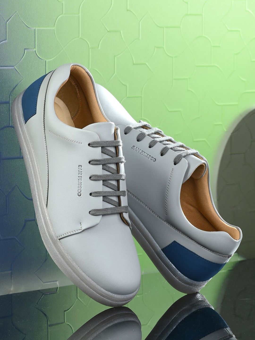 San Frissco Men Grey Casual Sneakers-picture-11