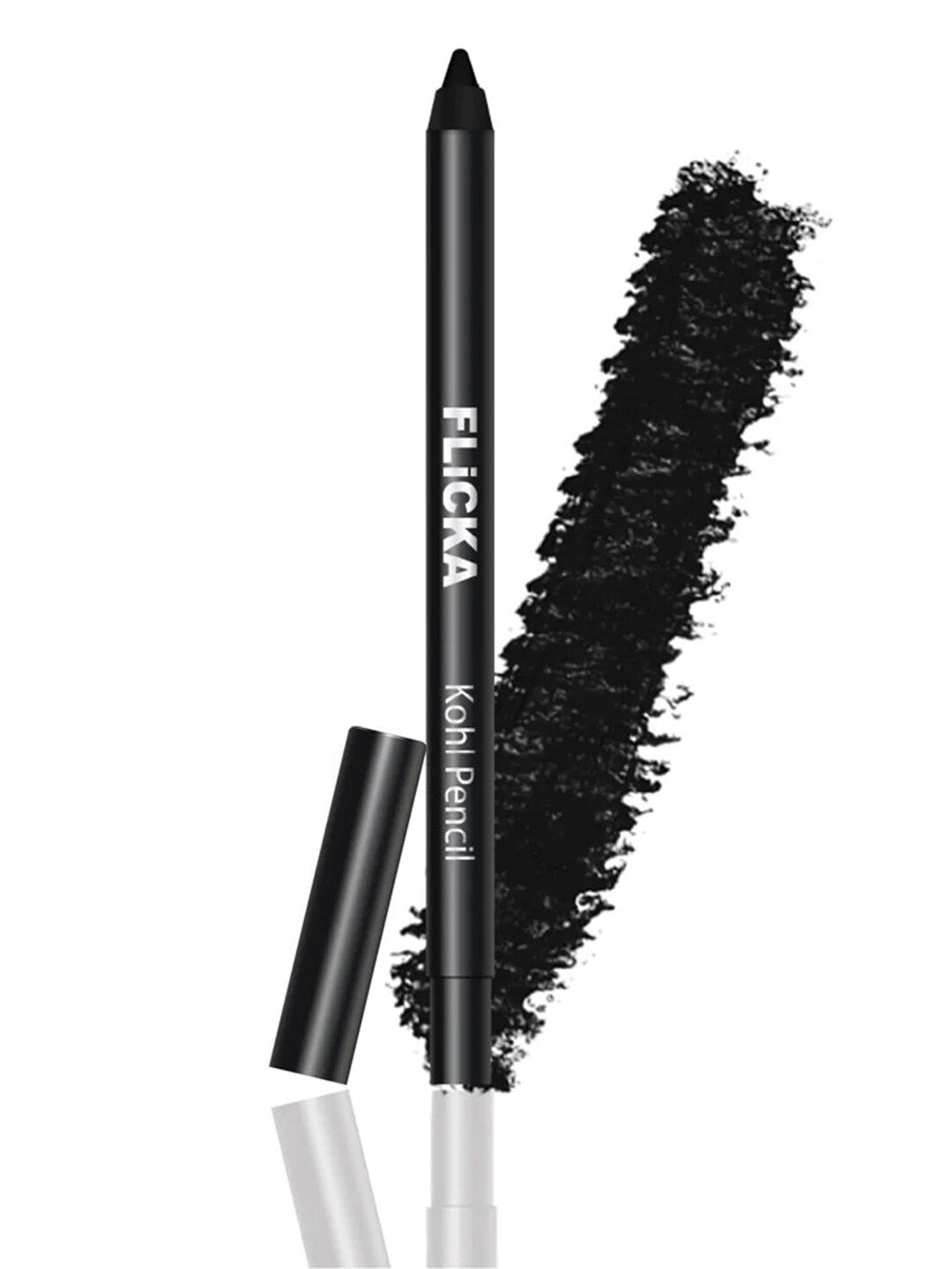 FLiCKA Kohl As Coal Waterproof & Long-Lasting Eye Pencil Kajal 1.2g - Deep Black-picture-48