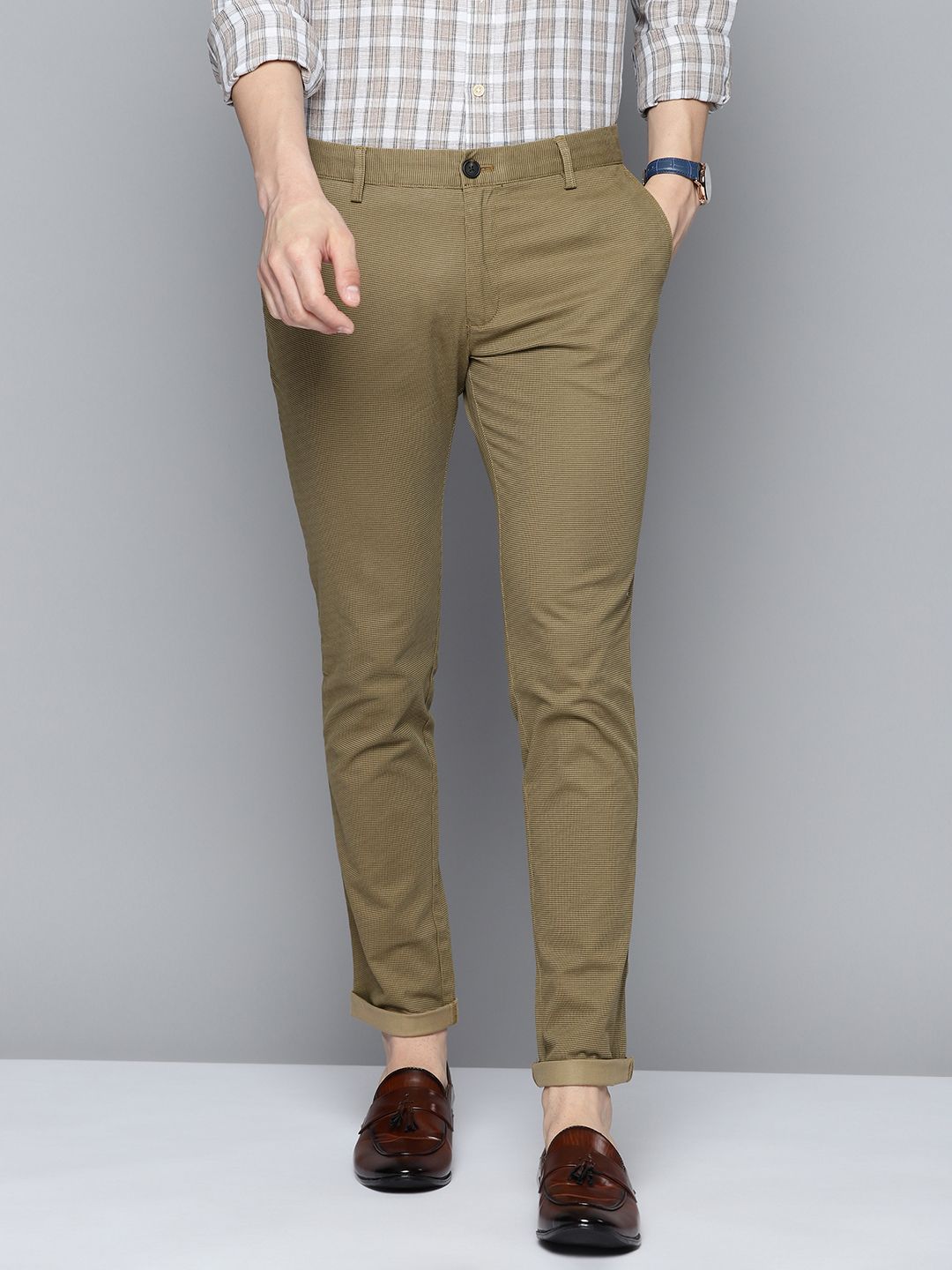 INDIAN TERRAIN Slim Fit Men Green Trousers - Buy INDIAN TERRAIN Slim Fit  Men Green Trousers Online at Best Prices in India | Flipkart.com