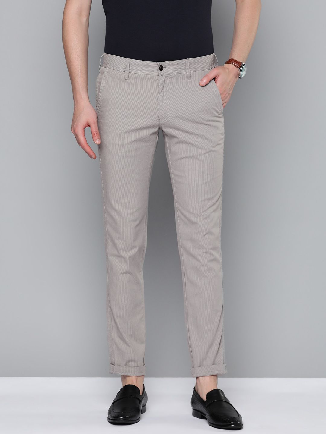 Indian terrain regular sale fit men's trousers