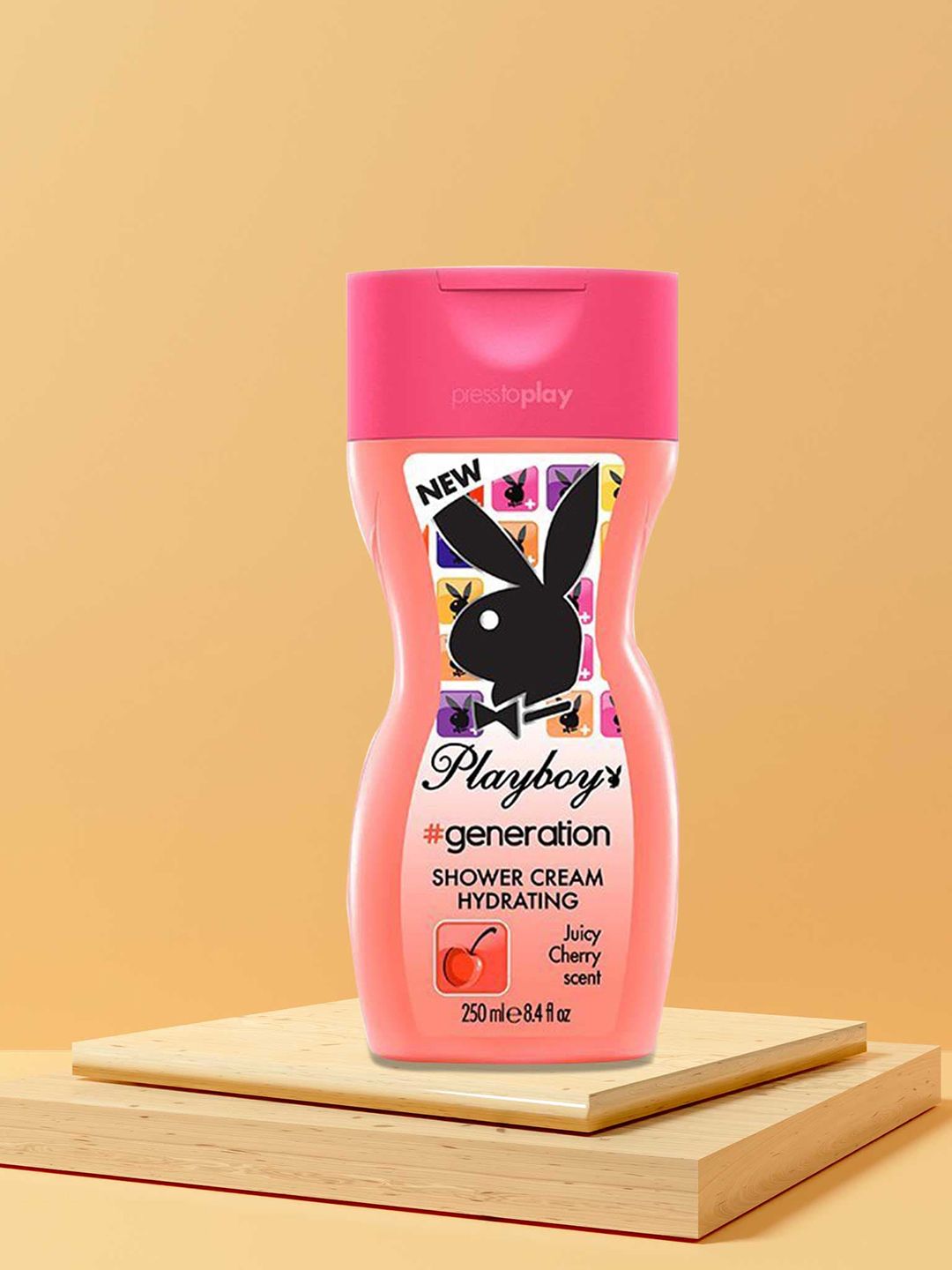 Playboy Generation Hydrating Shower Cream with Juicy Cherry Scent - 250 ml-image-25