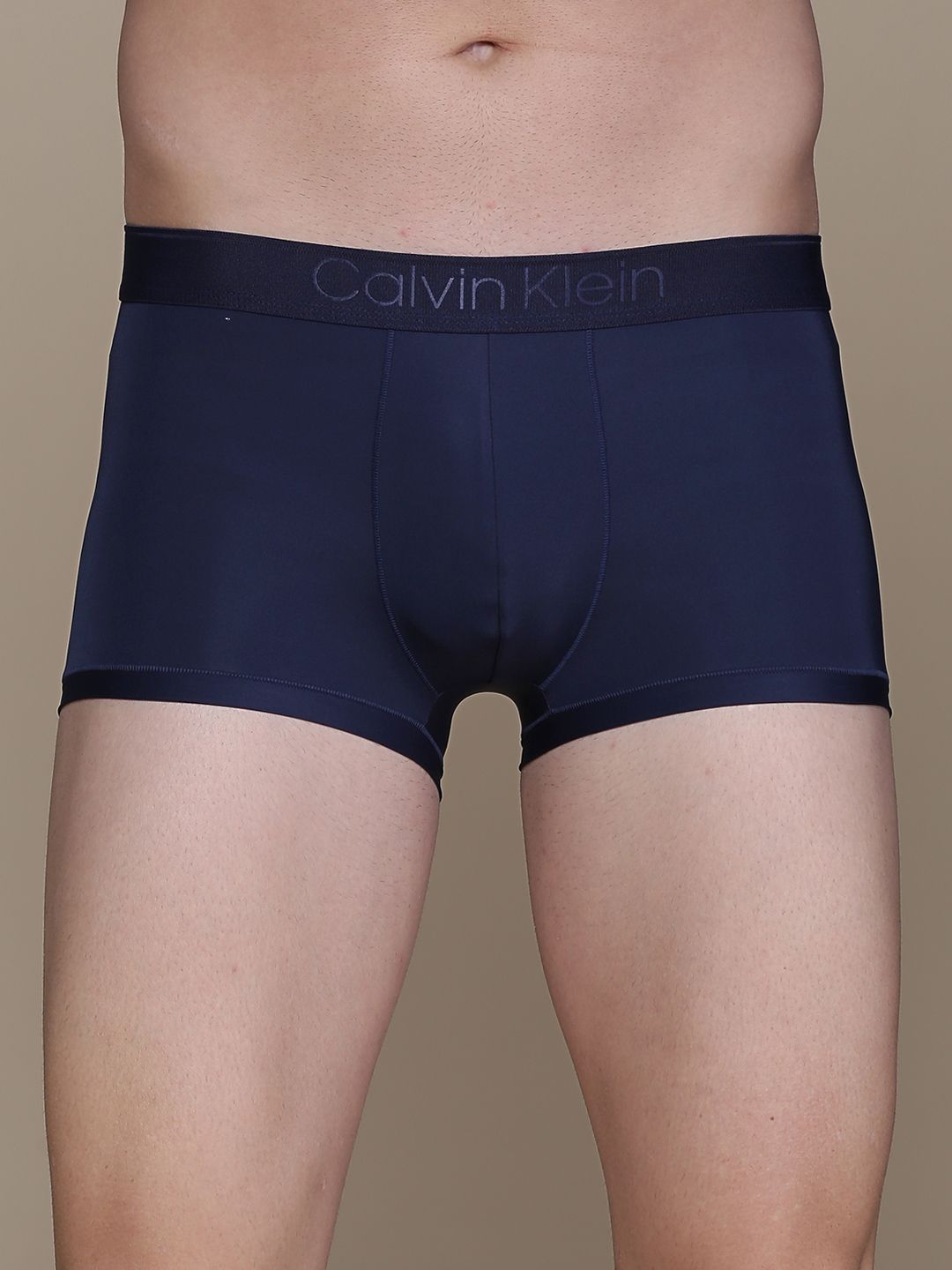 Calvin Klein Underwear Men Navy Blue Solid Low Rise Trunk NB29048SB-picture-24