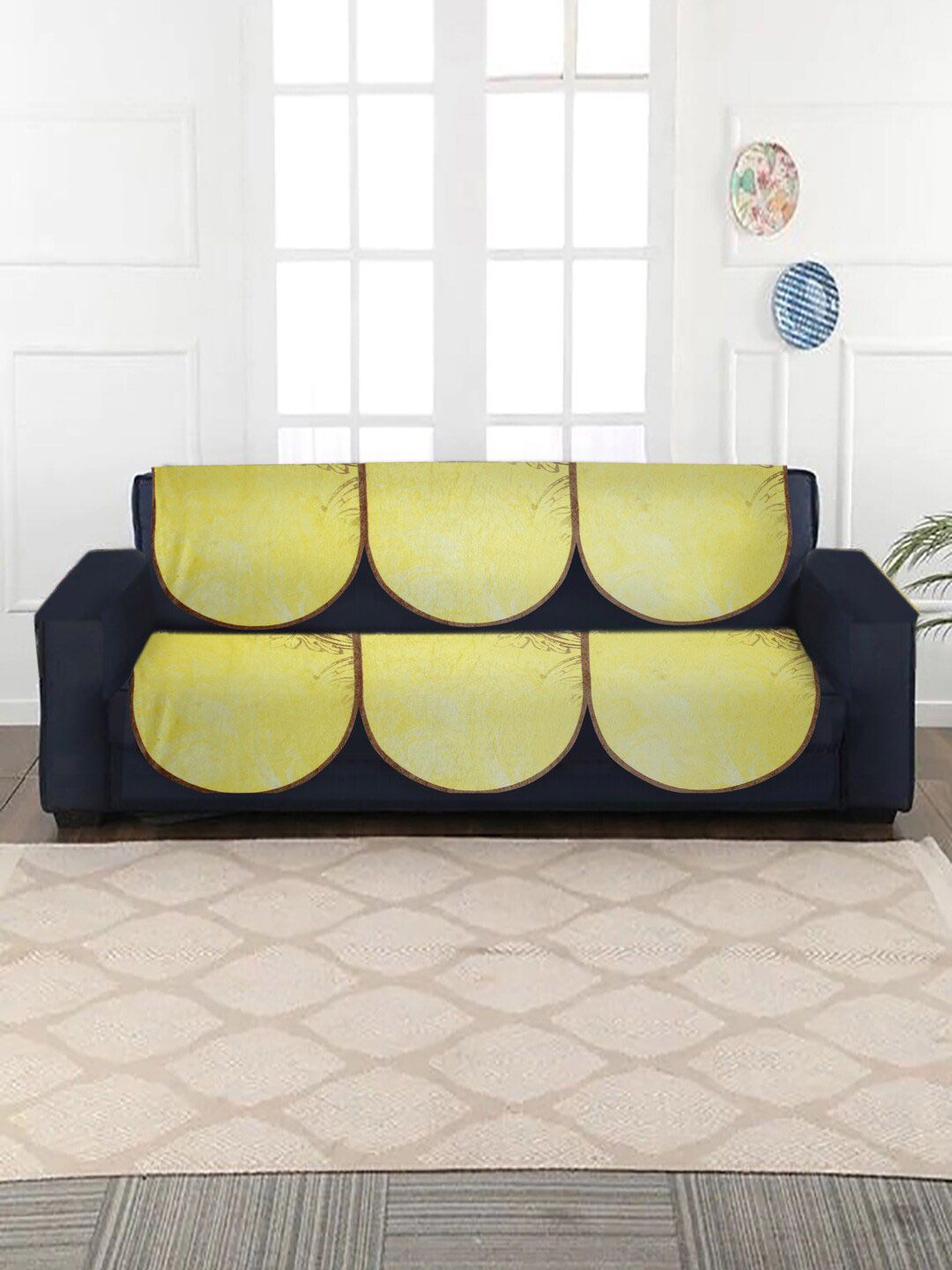MULTITEX 5 Seater Printed Sofa Covers-picture-51