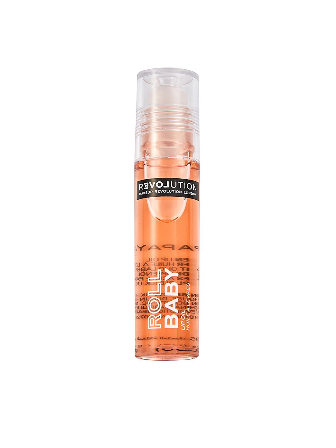 makeup revolution RELOVE by Revolution Roll Baby Hydrating Lip Oil 5ml - Papaya-picture-27