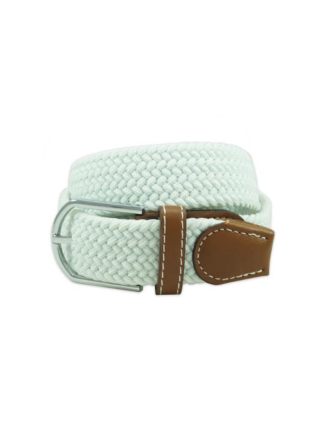The Tie Hub Men Blue Textured Belt-picture-42