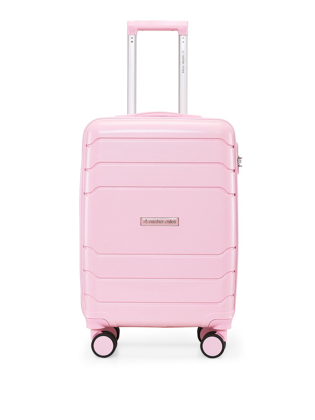 Nasher Miles Lisbon Textured Hard-Sided Small Trolley Bag - 45.0 L-image-39