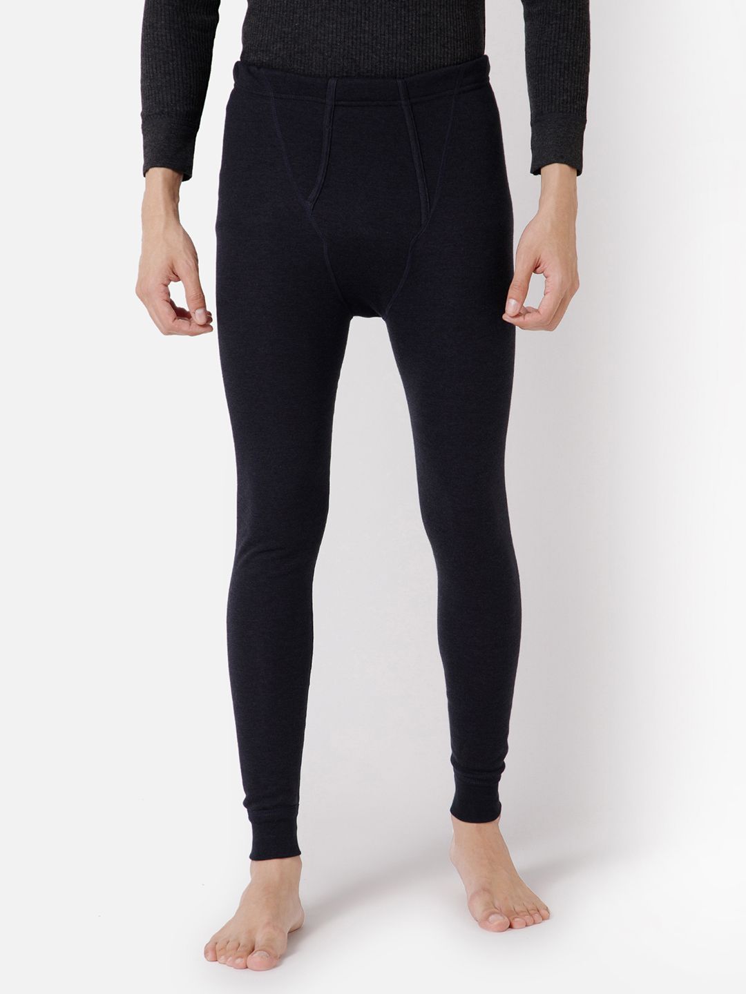 BODYCARE INSIDER Men Solid Fleece Thermal Set-picture-45