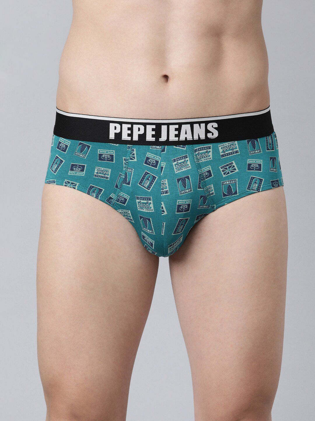 Buy Pepe Jeans Pepe Jeans Men Set Of 2 Printed Modal Anti