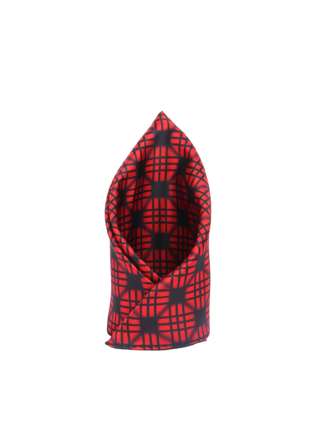Alvaro Castagnino Men Red & Black Printed Pocket Square-picture-25