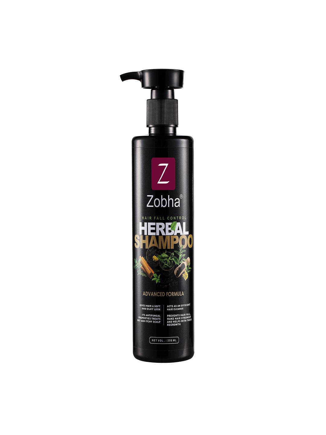 Zobha Hair Fall Control Herbal Shampoo (250mL)