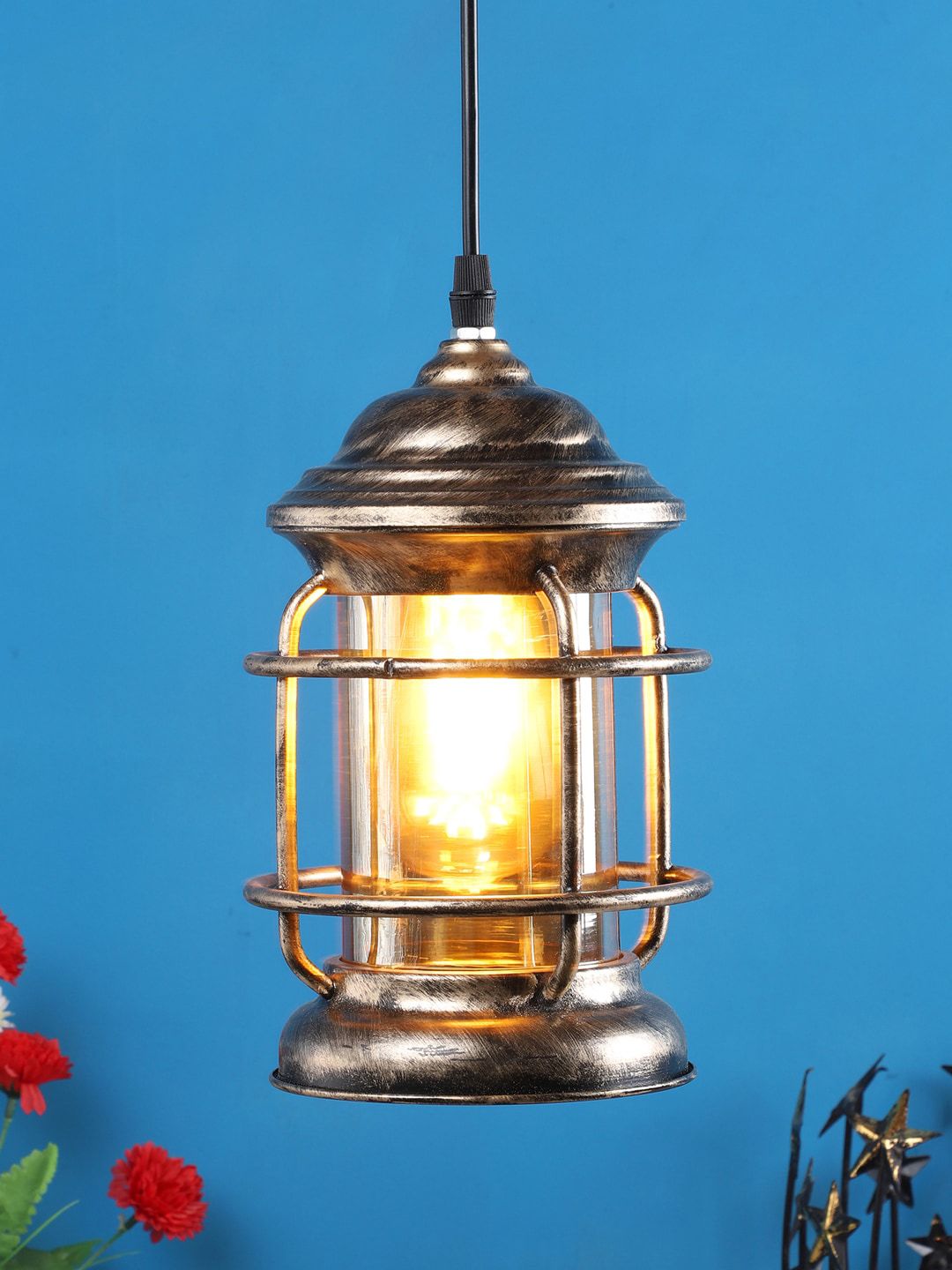 foziq  Gold-Toned Solid Ceiling Lamp-image-28