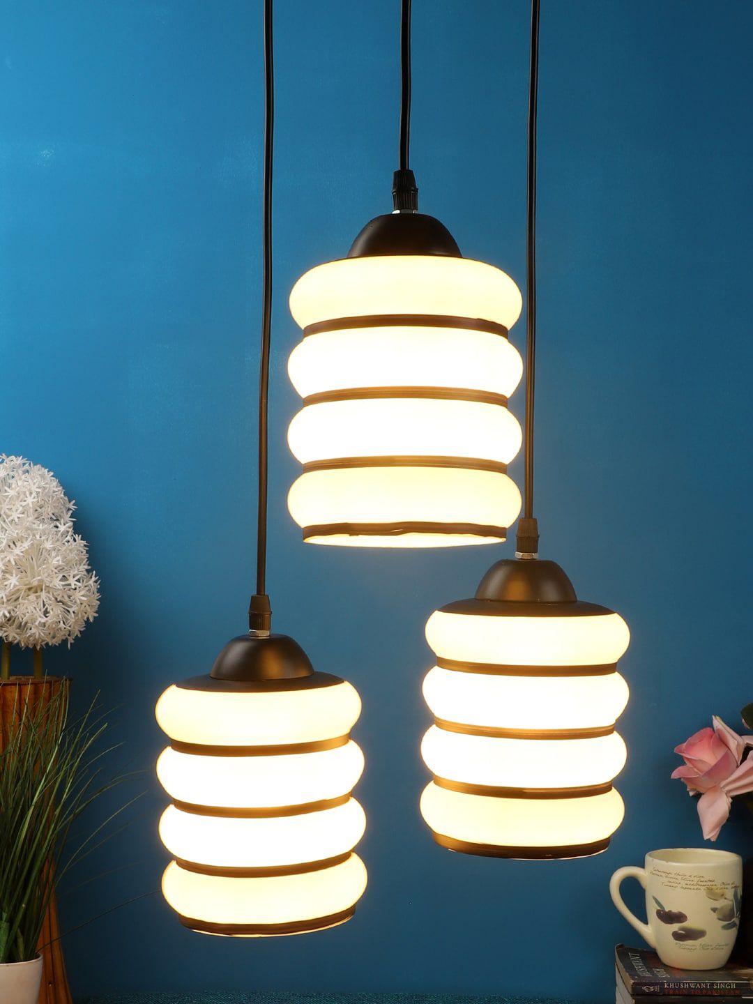 foziq Black Solid Ceiling Lamp-image-29