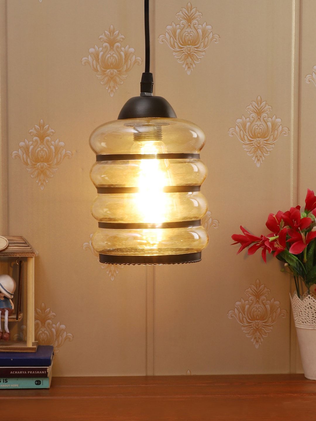 foziq Black Solid Ceiling Lamp-picture-26