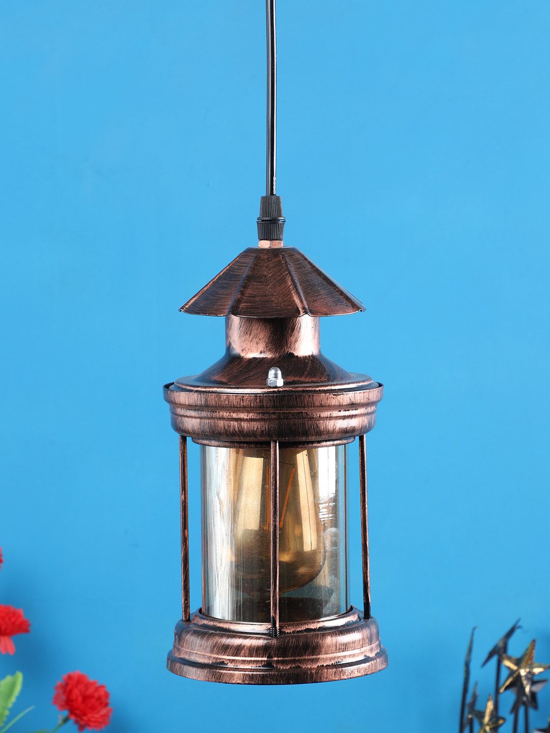 foziq Copper-Toned Solid Ceiling Lamps-picture-16