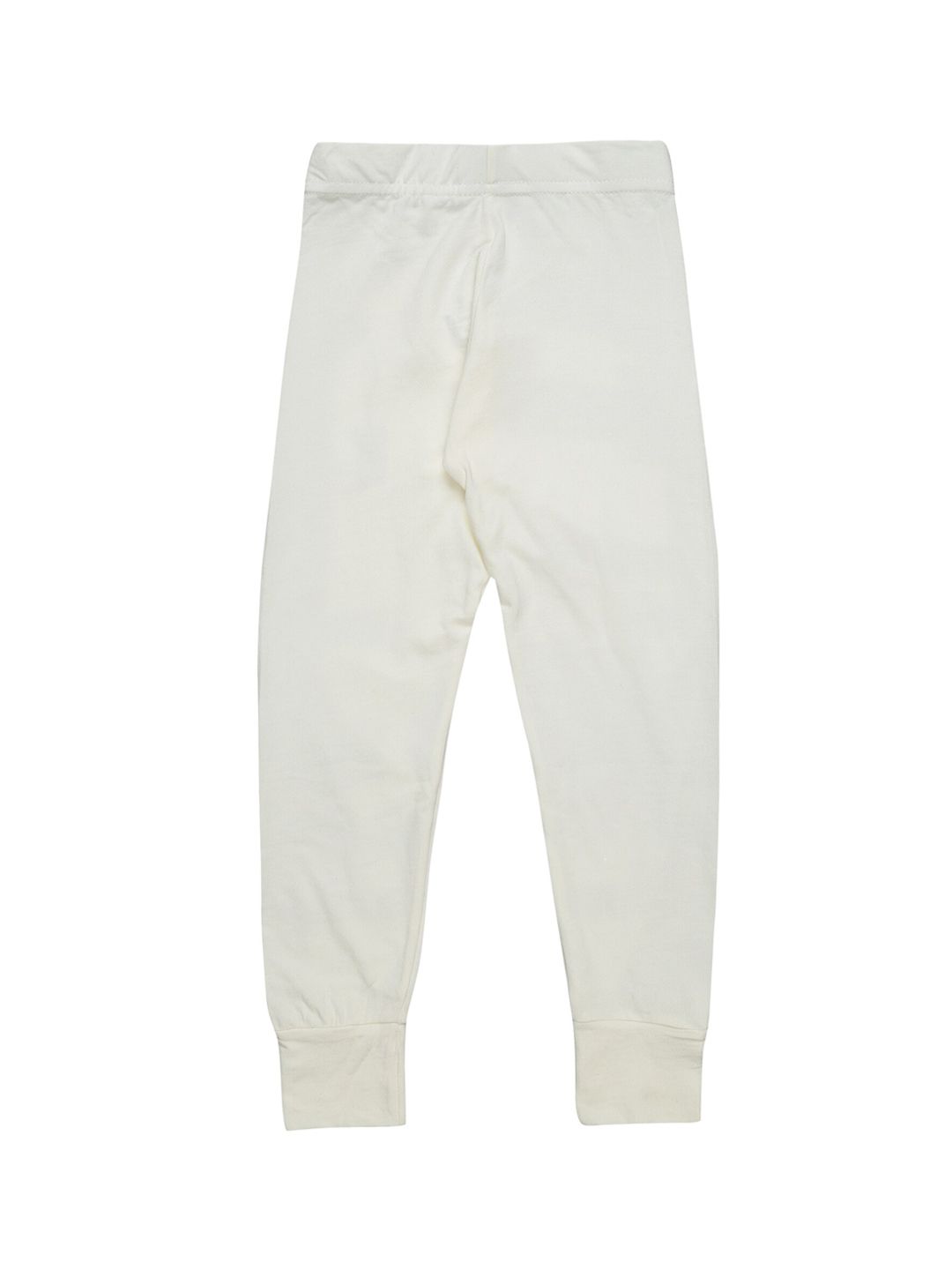 BODYCARE INSIDER Kids Off White Solid Cotton Thermal Bottom-picture-57