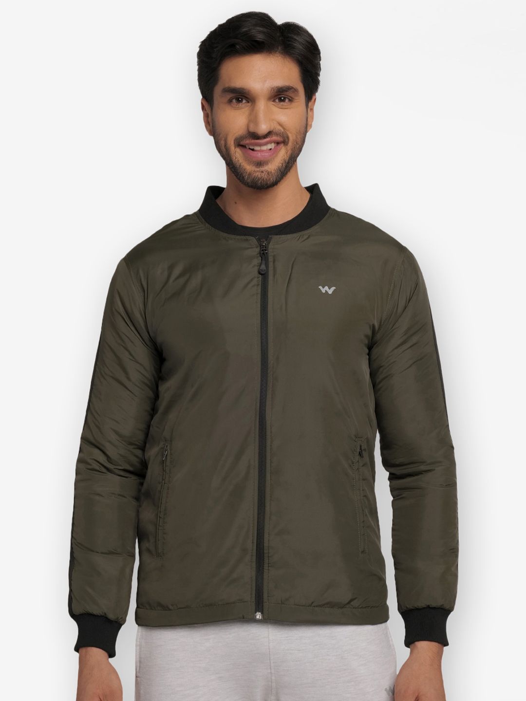 Wildcraft Men Olive Green Water Resistant Sporty Jacket-picture-12
