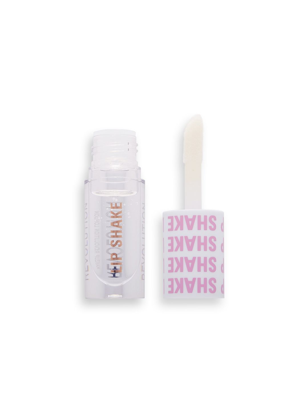 Makeup Revolution London Lip Shake Lip Gloss with Oat Milk 4.6ml - Clear Sprinkles-picture-10