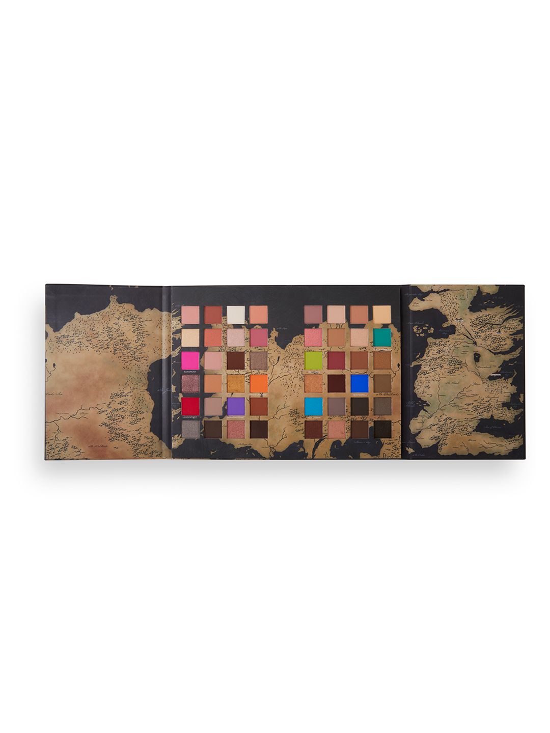 Makeup Revolution London X Game of Thrones Eyeshadow Palette - Westeros Map