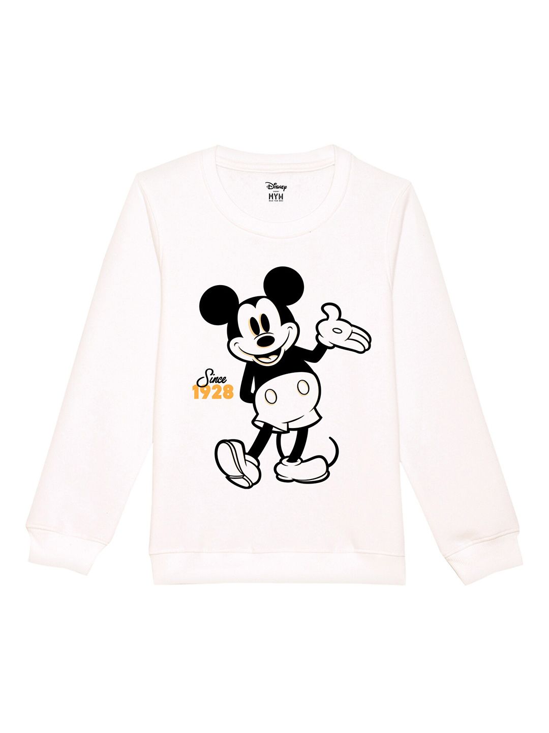 Disney by Wear Your Mind Boys White Printed Sweatshirt-picture-24