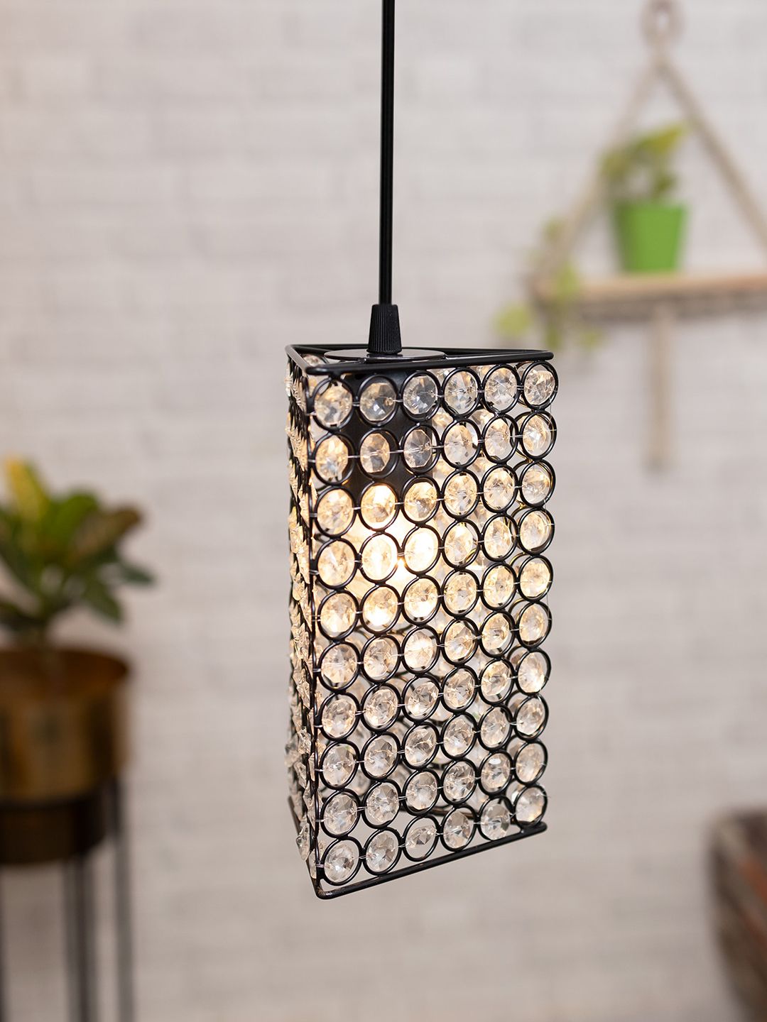 Homesake Black Solid Metal Ceiling Pendant Lamp-picture-50