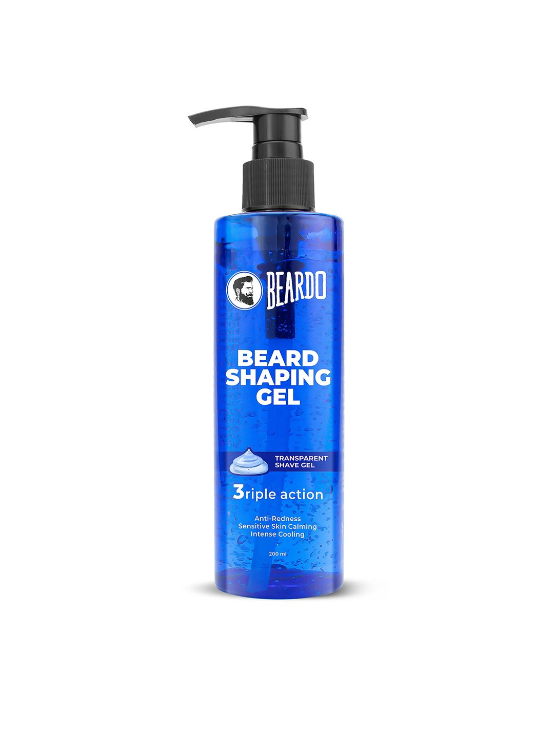 BEARDO Men Beard Shaping Shave Gel For Anti-Redness & Skin Calming - 200ml-image-33
