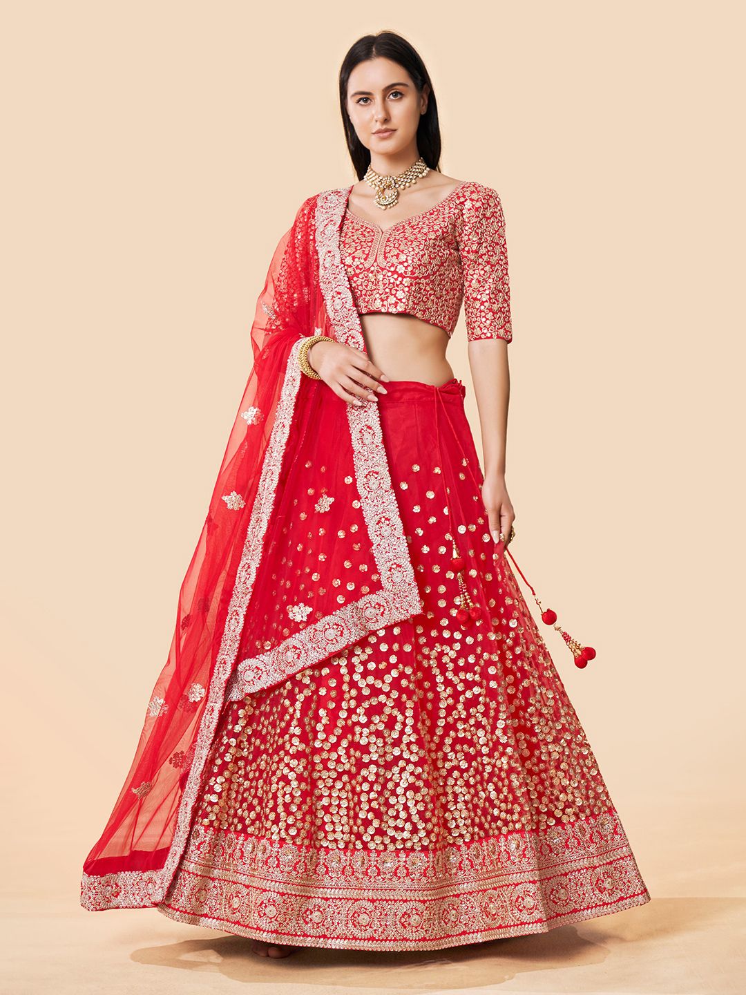 Lavanya The Label Embellished Ready to Wear Lehenga Choli With