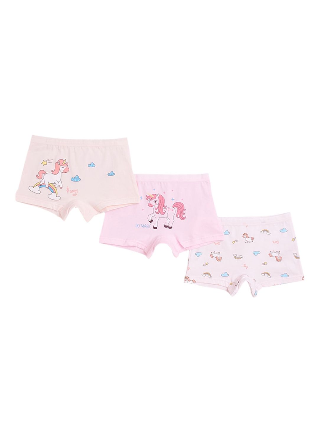 Hopscotch Infant Girls Pack Of 3 Printed Basic Brief 1167587-picture-11