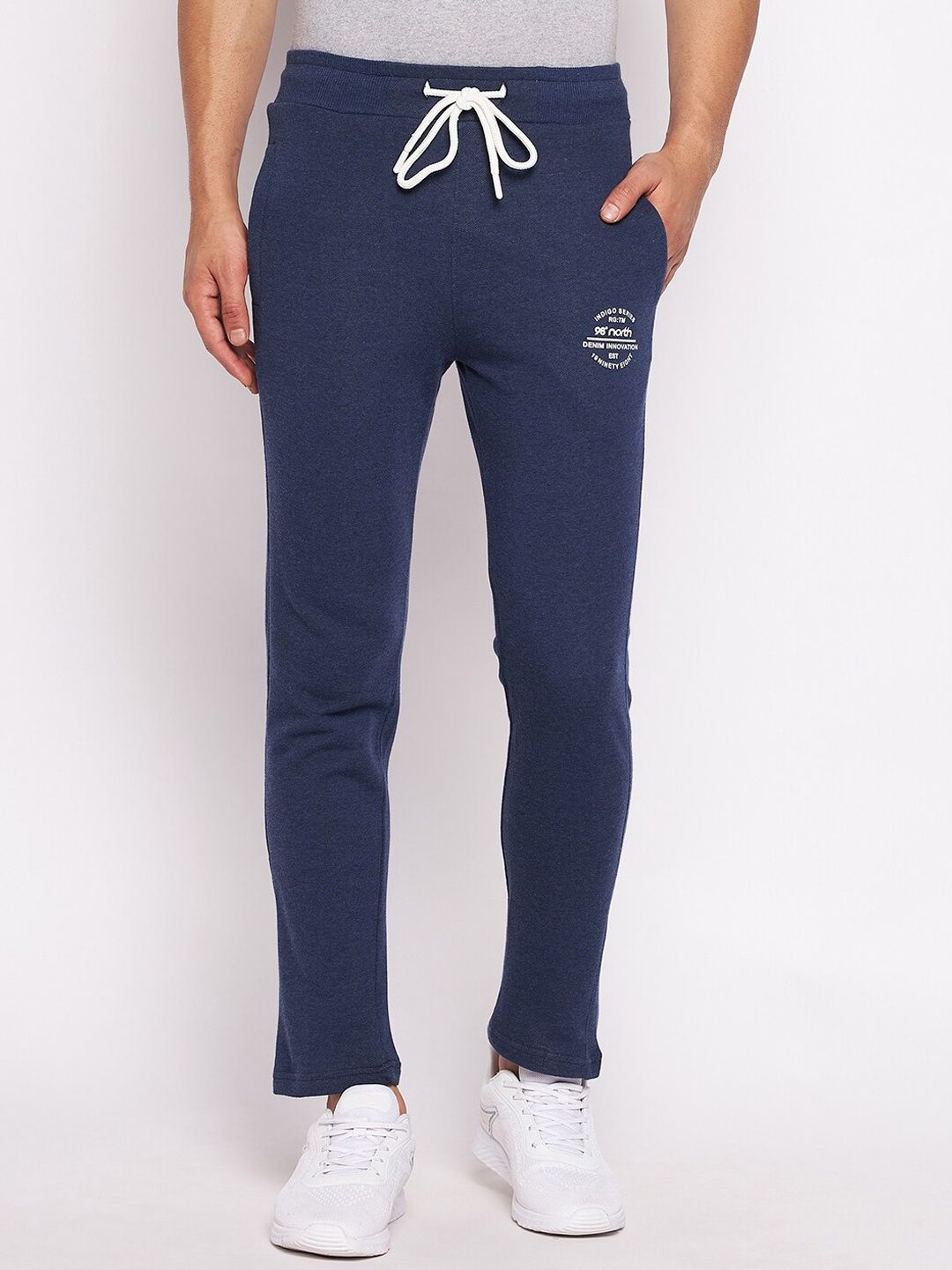 98 Degree North Men Blue Solid Track Pant-image-41