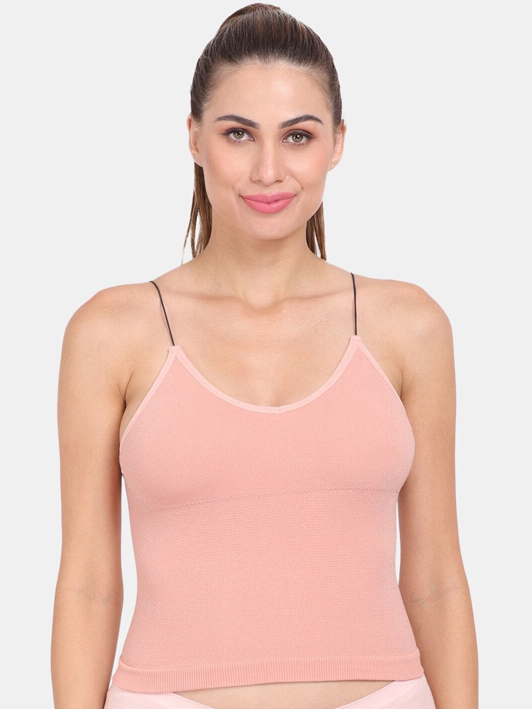 Amour Secret Pink Lightly-Padded Camisole-picture-24