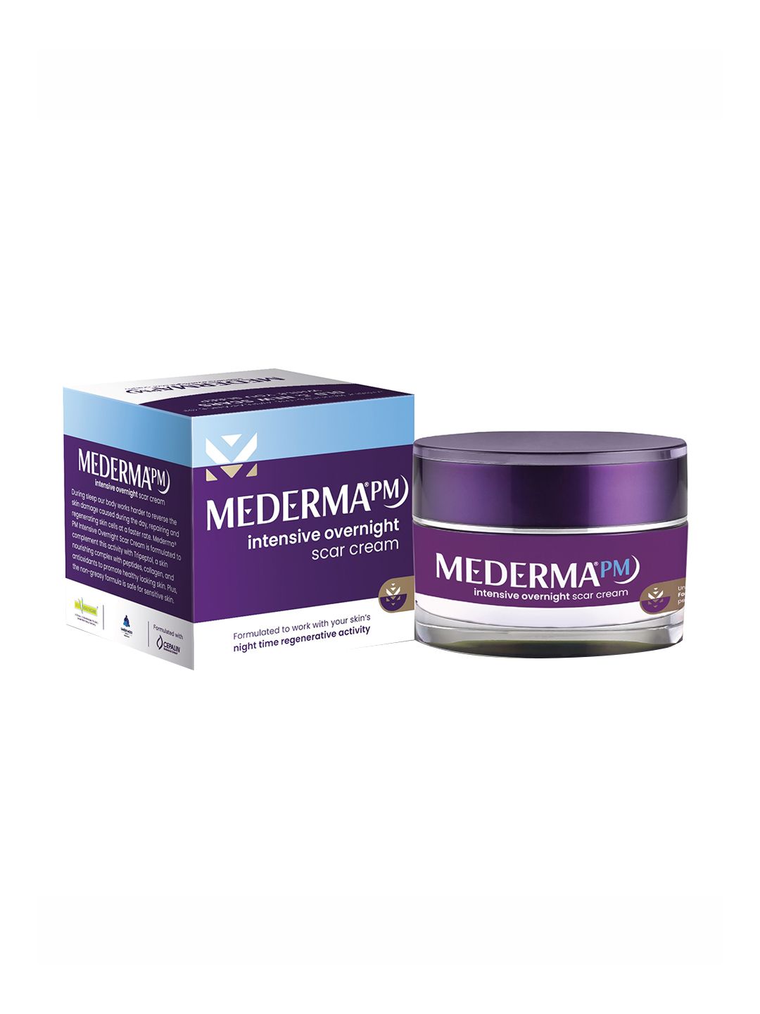 MEDERMA PM Intensive Overnight Scar Cream for Acne Scar Removal - 30g-image-11