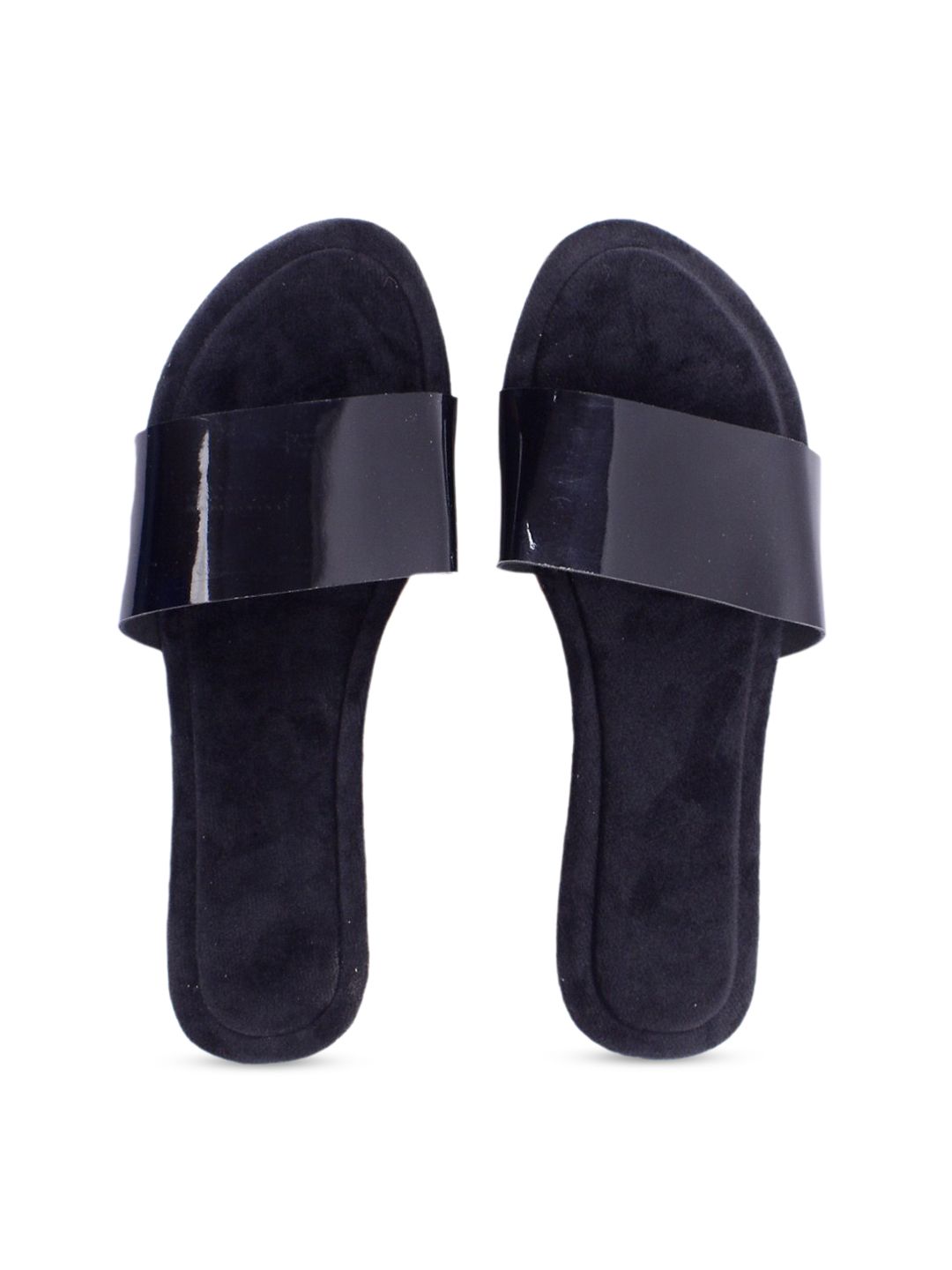 Apratim Women Black Party Open Toe Flats-image-29