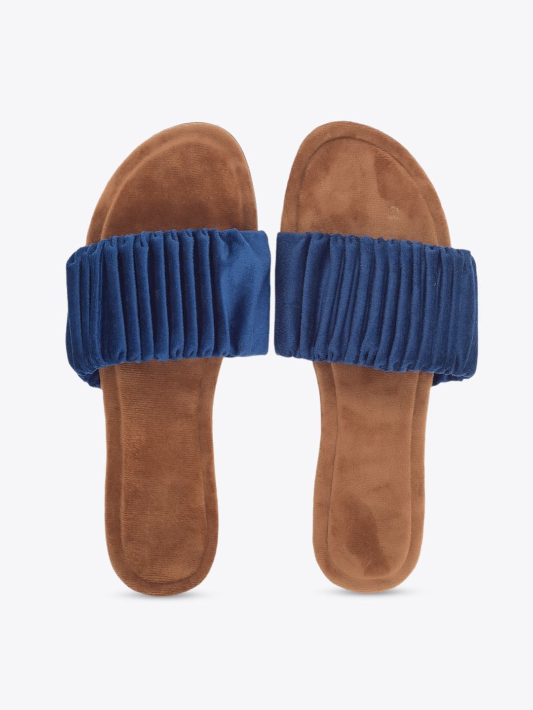 Apratim Women Blue Open Toe Flats-picture-52
