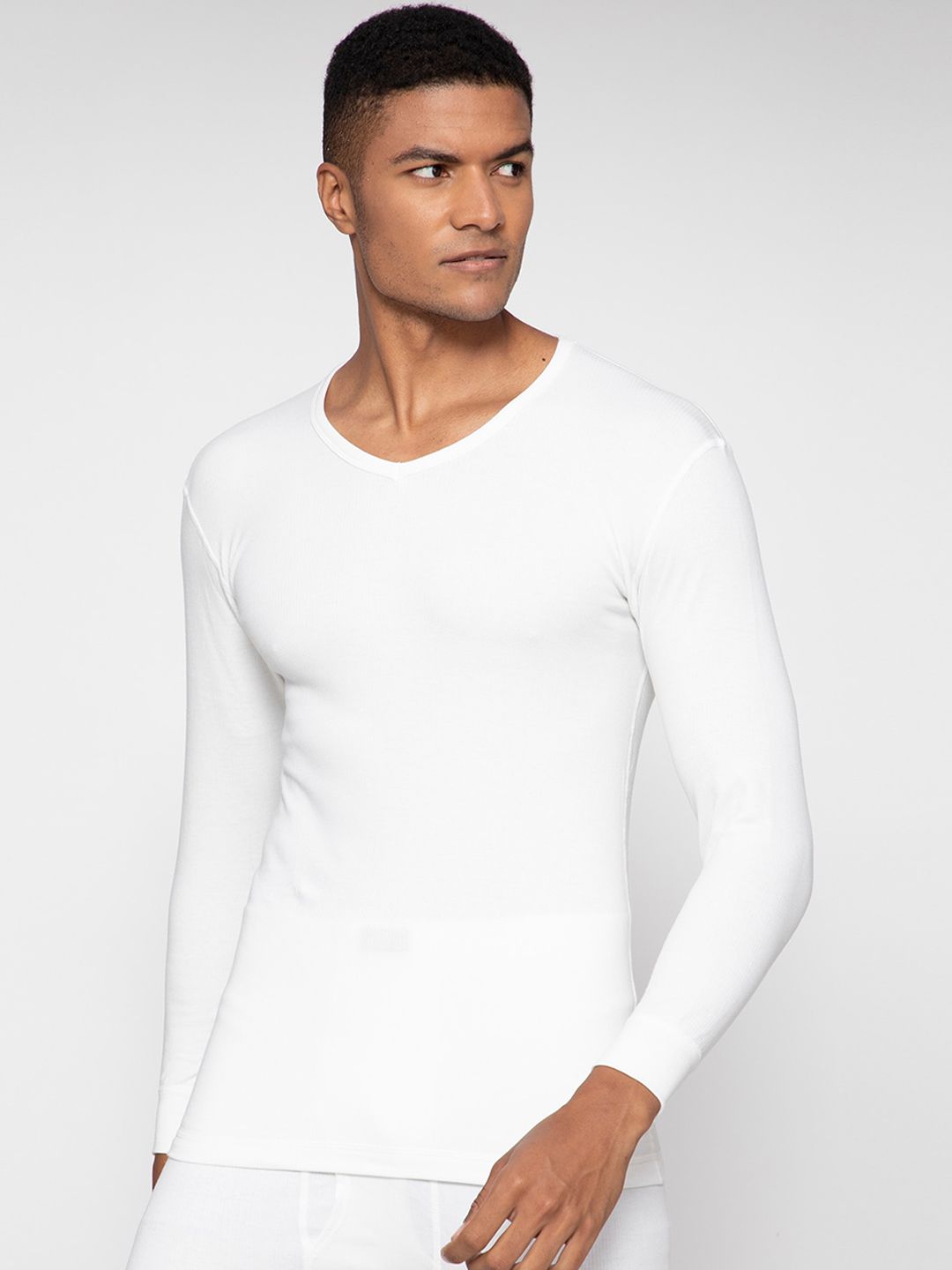 SPORTO Men White Thermal Tops-image-37