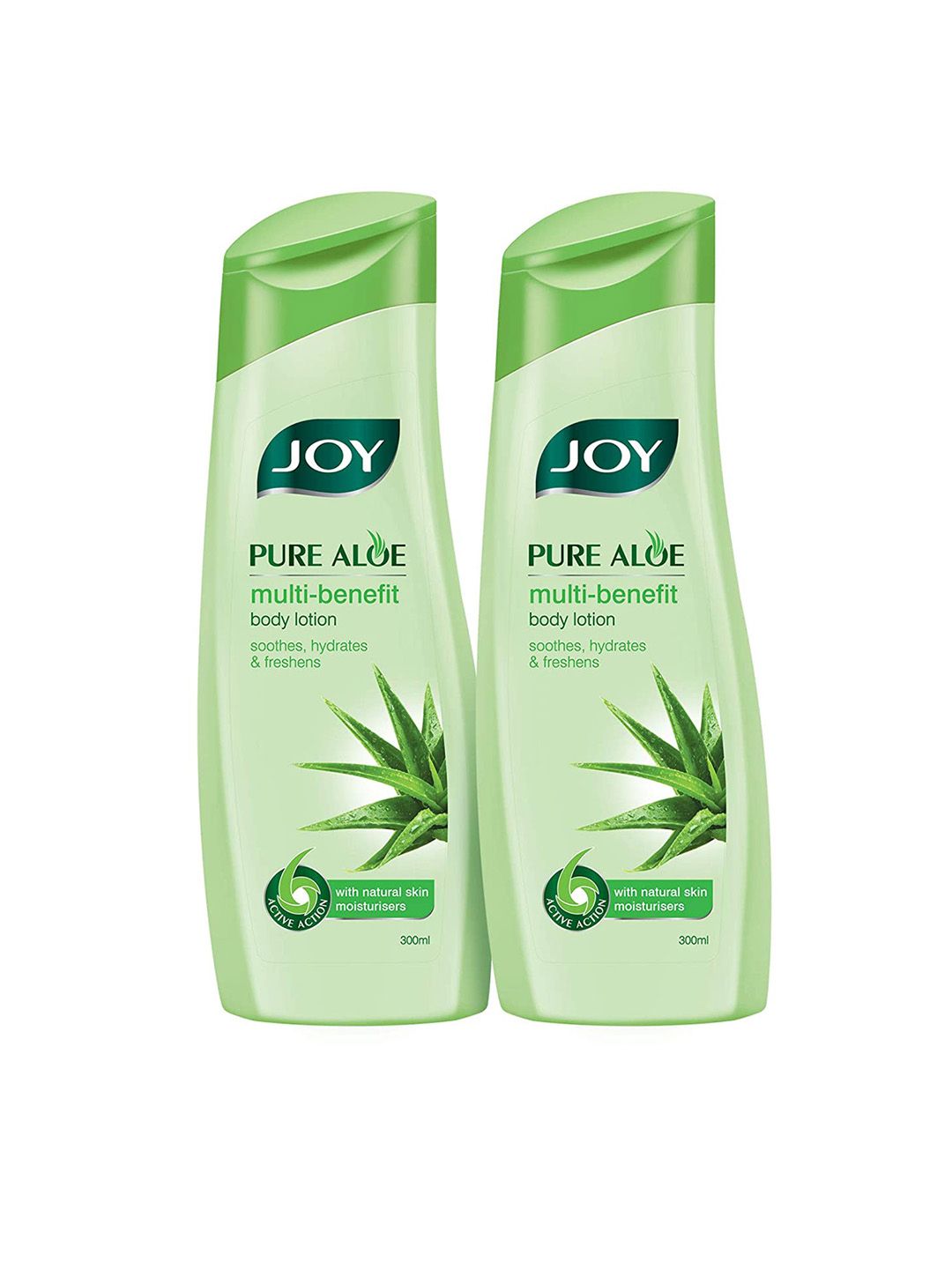 JOY Set of 2 Pure Aloe Vera Lightweight Body Lotion - 300ml Each-image-40