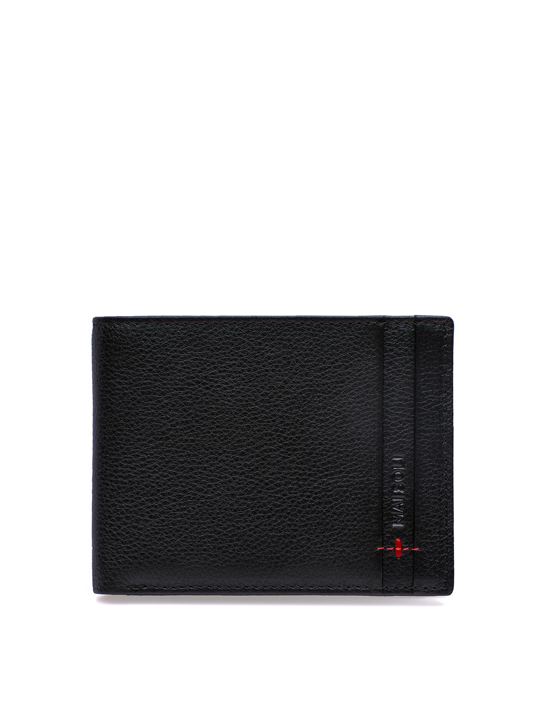 MAI SOLI Men Neo Genuine Leather RFID Protected Two Fold Wallet with Coin Pocket-image-19
