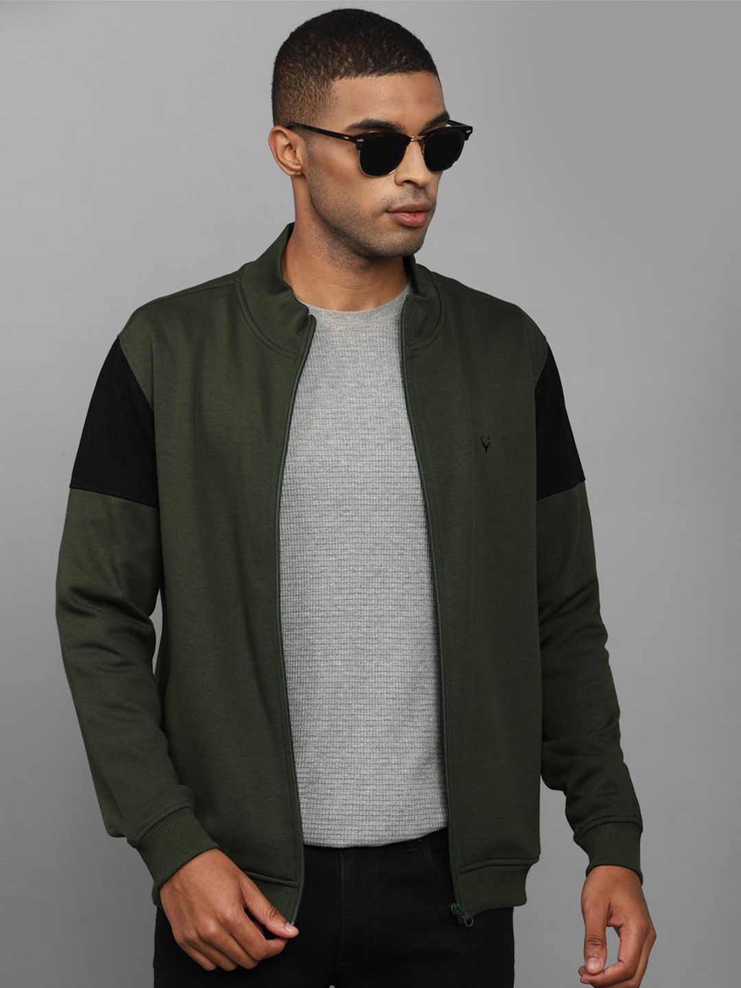 Allen Solly Men Green Sweatshirt-picture-19