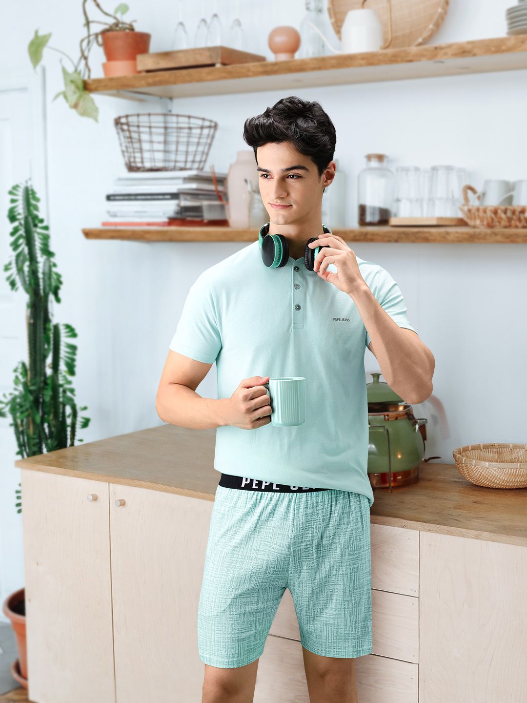 Pepe Jeans Men Night suit-picture-46