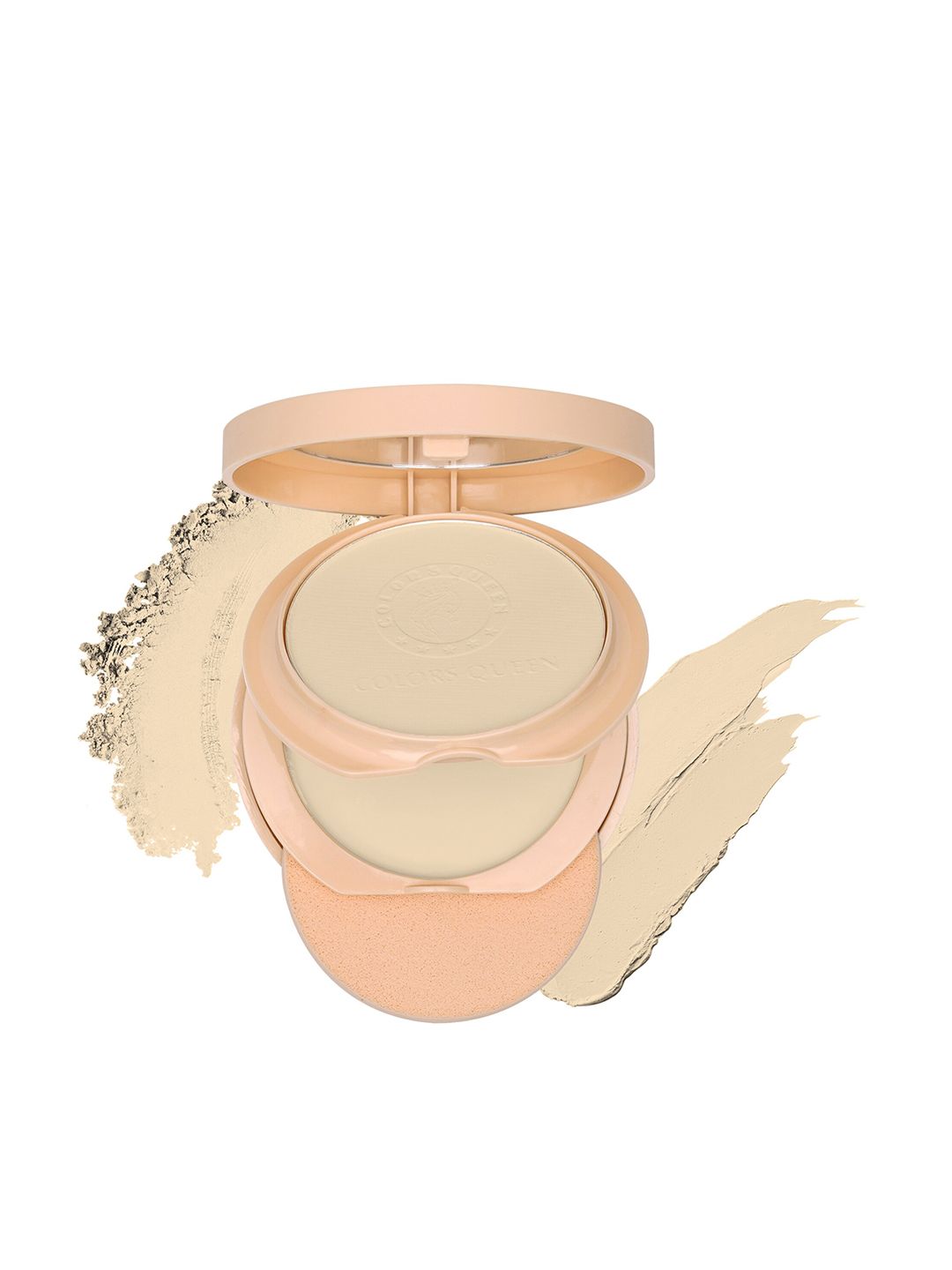 Colors Queen Perfect Look Oil Control 2 In 1 Powder + Concealer 18 g - Warm Nude 4-picture-34