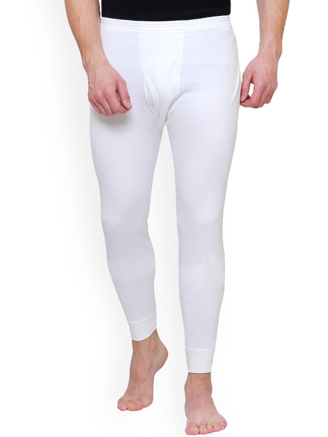 BODYCARE INSIDER Men White Cotton Thermal Bottom-picture-24