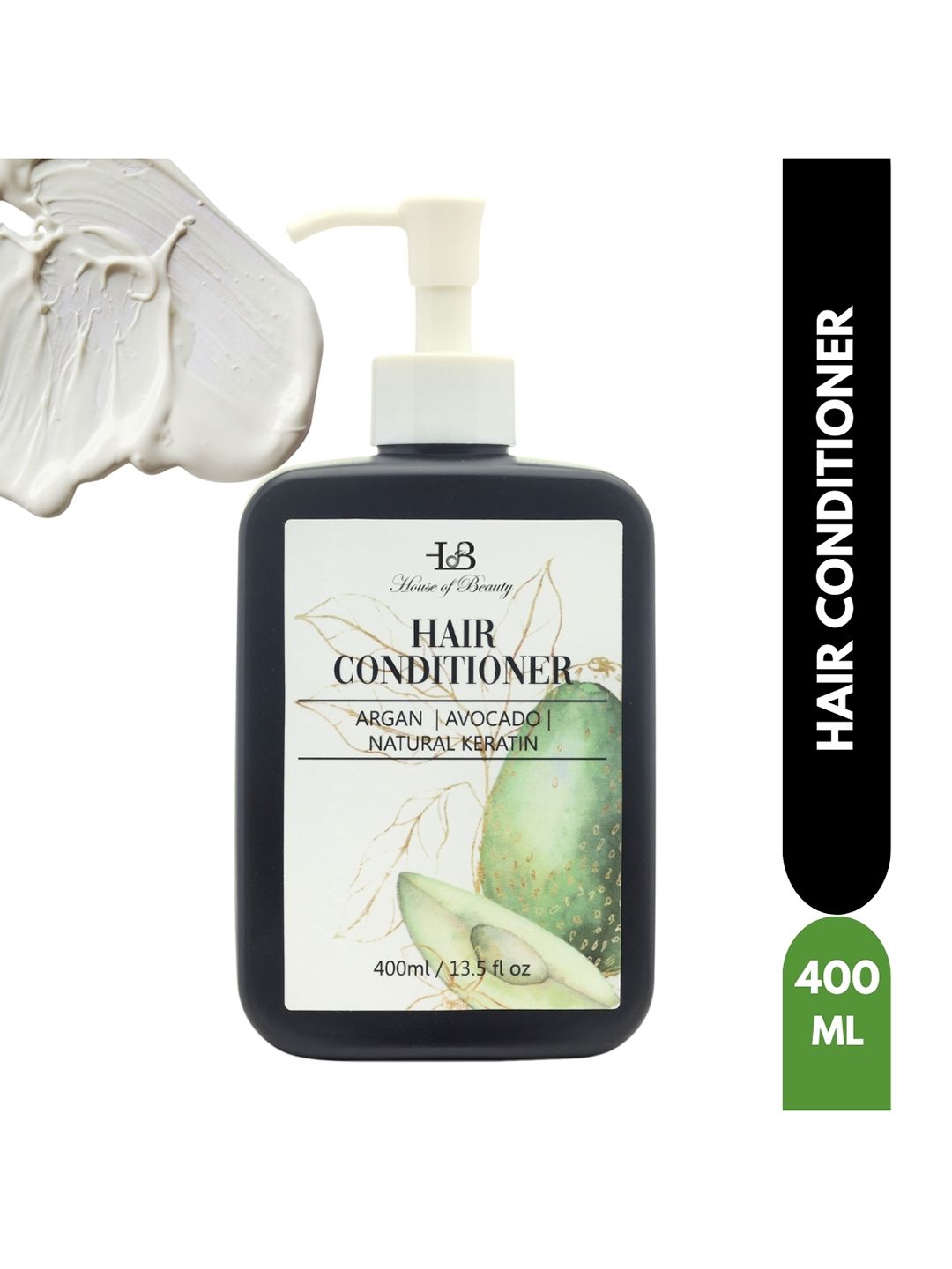 House of Beauty Argan, Avocado & Natural Keratin Hair Conditioner 400ml-picture-37